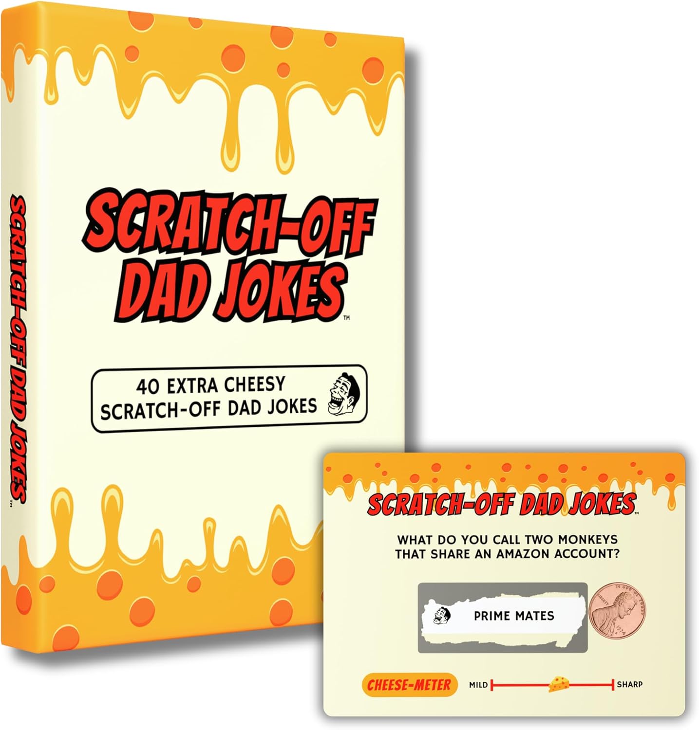 Gifts for Dad - Scratch Off Dad Jokes - Dad Gifts for Fathers Day, Funny Gifts, Dad Birthday Gift, Gifts for Husband, White Elephant Gifts for Adults, Gifts for Men, Cool Stuff - FB058