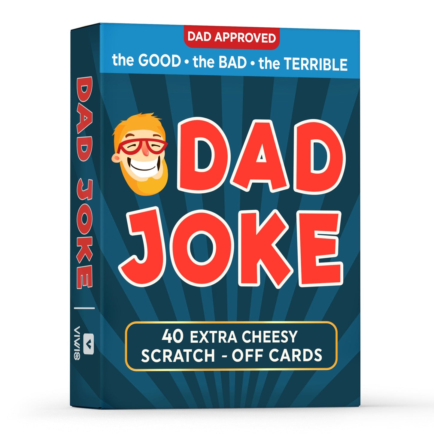 Gifts for Dad - Scratch Off Dad Jokes - Dad Gifts for Fathers Day, Funny Gifts, Dad Birthday Gift, Gifts for Husband, White Elephant Gifts for Adults, Gifts for Men, Cool Stuff - FB062