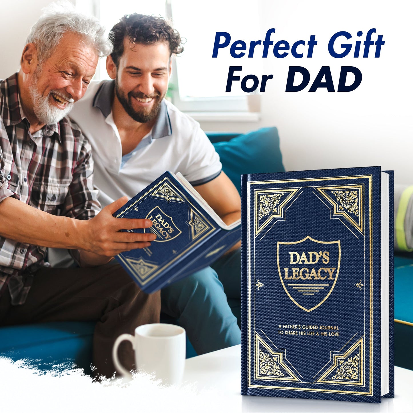 Dad, What Is Your Life Story? A Father’s Guided Journal To Share His Life & His Love - FB084