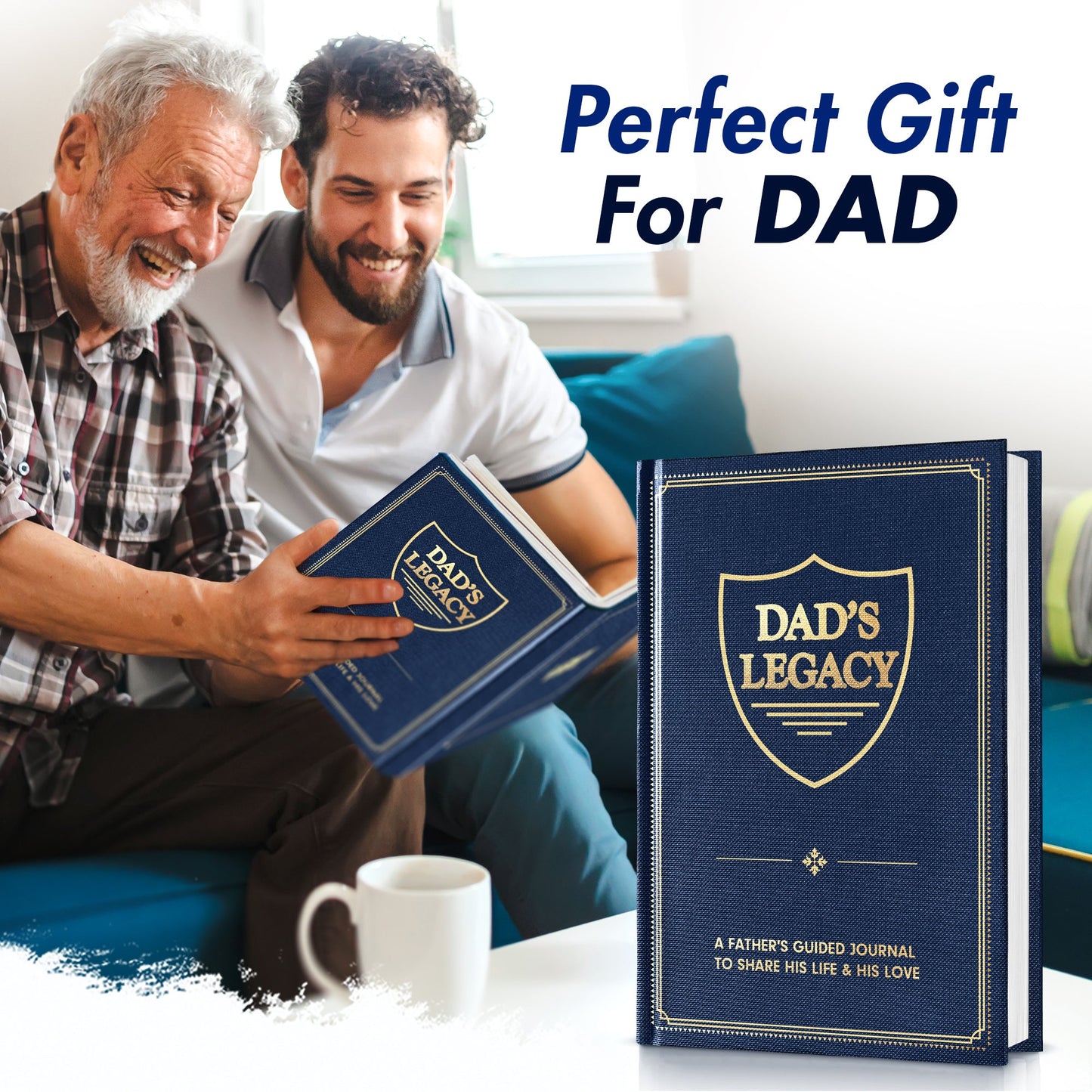 Dad, What Is Your Life Story? A Father’s Guided Journal To Share His Life & His Love - FB083