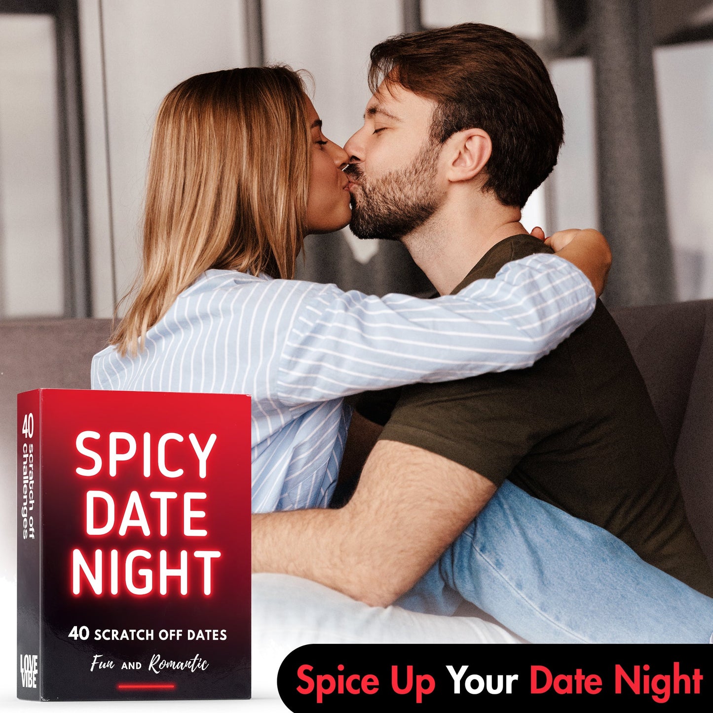 Date Night Scratch Card - Gift for Him, Xmas Gift for Him, Scratch Card, Anniversary Gift, Birthday Gift for Him, Gift for boyfriend, Gift for husband, gift for man - FB069