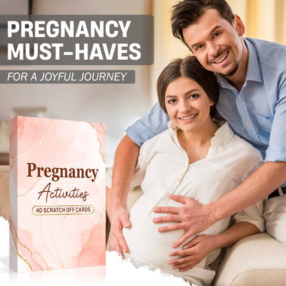 40 Fun Scratch Off Activities to do While Pregnant - Create Everlasting Memories of Your Pregnancy - Unique Gift for Expecting Mom - FB051