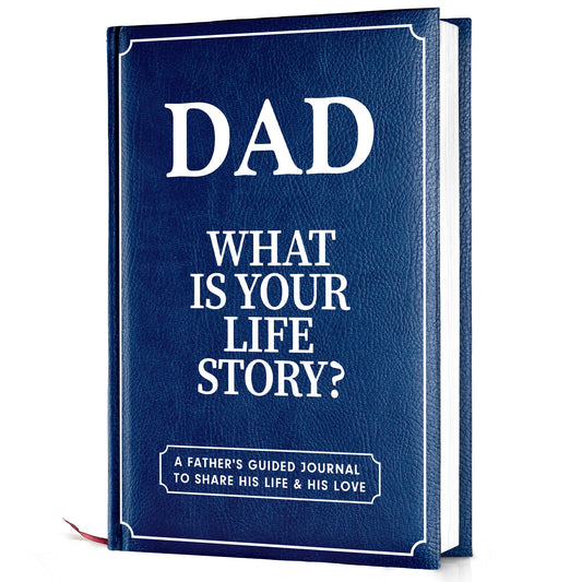 Dad, What Is Your Life Story? A Father’s Guided Journal To Share His Life & His Love  - FB080