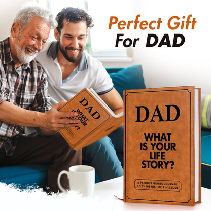 Dad, What Is Your Life Story? A Father’s Guided Journal To Share His Life & His Love  - FB079