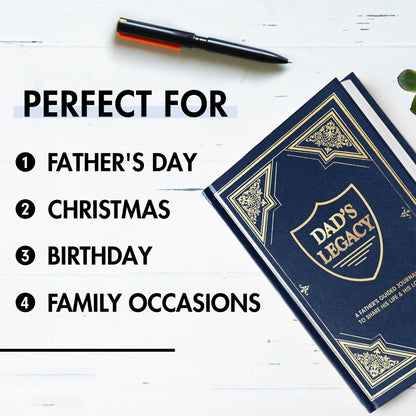 Dad, What Is Your Life Story? A Father’s Guided Journal To Share His Life & His Love  - FB084